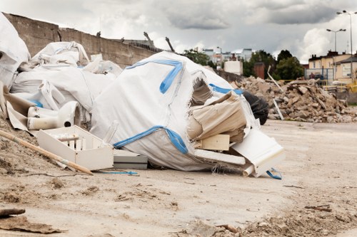 Thamesmead garden with professional waste removal service