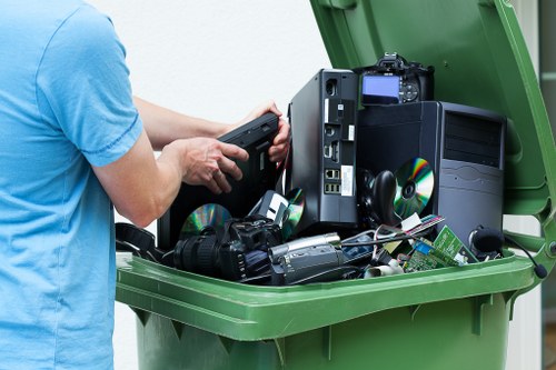 Recycling construction materials in Thamesmead