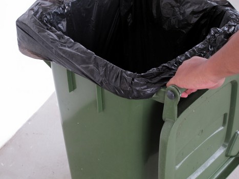 Local regulations signage for waste disposal