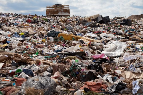 Different sizes of commercial skips available
