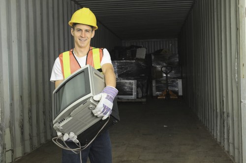 Eco-friendly disposal during clearance in Thamesmead